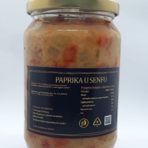 Paprika u senfu 350g