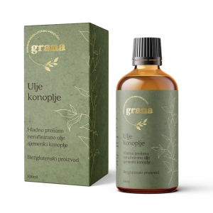 Ulje konoplje hladno prešano EKO 100 ml